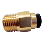 John Guest (JG) Brass Straight Adaptor 12mm x 1/2" (HWS)
