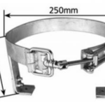Gas Cylinder Galvanised Cradle t/s 4kg Gas Cylinder - Adjustable