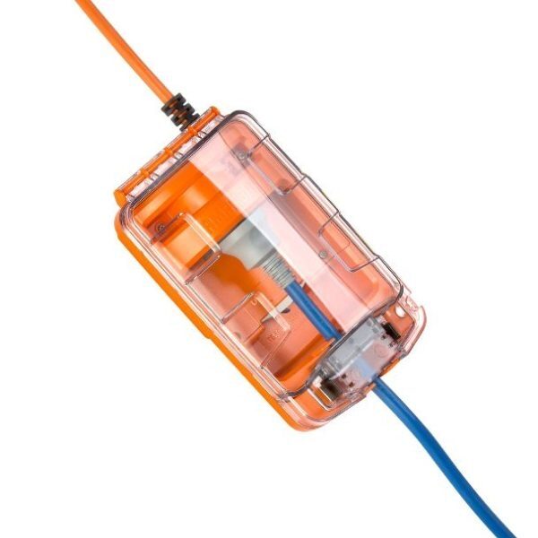 Ampfibian RV-Plus 15 Amp to 10 Amp Power Adaptor with RCD IP55 - Weatherproof