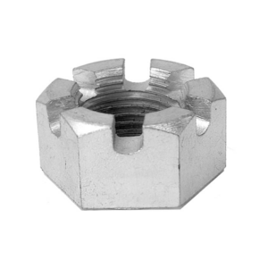 Castle Axle Nut 3/4" Zinc Plated - 16TPI