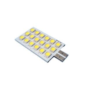 LED T10 Replacement Bulb - 18 LEDs 12V Cool White - 0311511C