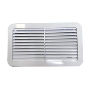 Jayco - Vent Large Air White with Screen 240mm x140mm (Outer)