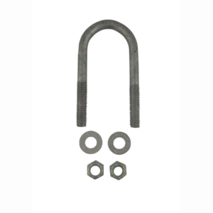 50SQ x 4" Galv 1/2" U/Bolt with nuts and washers