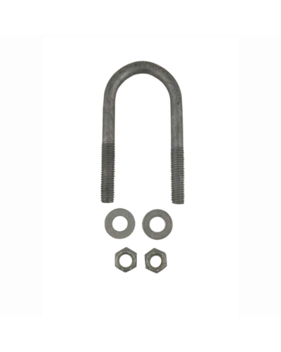 50SQ x 4" Galv 1/2" U/Bolt with nuts and washers
