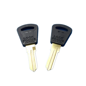 Camec 3 Point Door Blank Entry Keys (Pair) - Suit 3-Point Lock Barrel