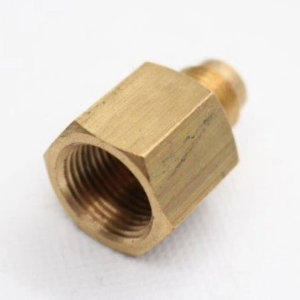Gas No 38F Single Union Male 5/16" x Female 3/8" A38-F0506