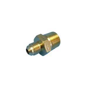 Gas TF7 Single Union, m-SAE-1/4 to m-BSP-3/8