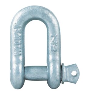 Dee Shackle Galvanised 13MM (1/2") 2T Rated