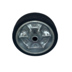 AL‑KO 8″ Jockey Wheel Replacement Steel Rim with Solid Rubber Tyre 629888