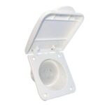 Power Outlet Socket 10A in White
