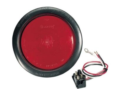 12v sealed stop/tail lamp kit with vinyl gromment (red)