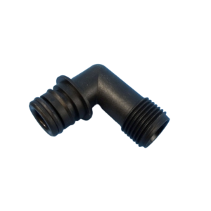 Flojet Quad Port Male to 1/2" BSP Male Elbow