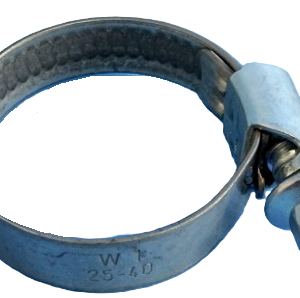 Hose Clamp 25-40mm wormdrive all zinc finish