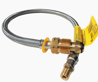 8mm S/S Flexible Hose 600mm for Double Bottle Kits