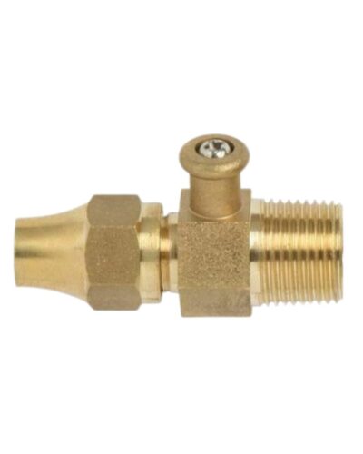 Bromic Gas Testing Nipple 3/8 x 5/16 SAE Flared