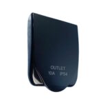 Power Outlet Socket 10 Amp Black