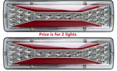 X2 LED Trailer Lights Tail Lamp Stop Brake Dynamic Indicator 12V Taillight Pair