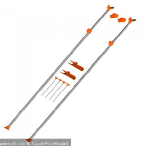 Carefree HD Support Pole Kit (Satin)