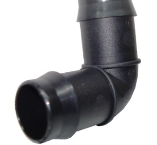 Plastic Barbed Elbow 19mm