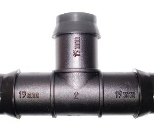 Plastic Barbed Tee 19mm