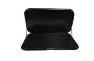 RAZOR PICNIC TABLE BLACK 450MM X 800MM CARAVAN CAMPER OUTDOOR SURFACE MOUNT PT845B