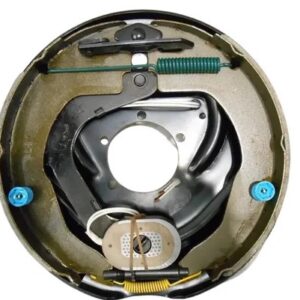 Electric Brake Backing Plate 12" w Pull Lever t/s Alko Left