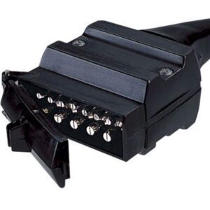 Narva Trailer Plug 12 Pin Flat Plastic 82171BL