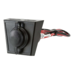 Narva Accessory Socket with Optional Mounting Panel (81028BL)