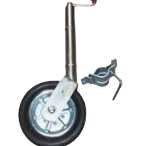 Al-ko 10 Inch Solid Tyre Jockey Wheel with Clamp 623650