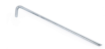 GalvanisednSteel Peg - 300mm x 8mm