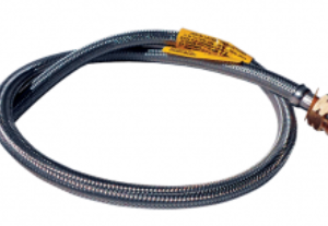 8mm S/S Flexible Hose 900mm For Double Bottle Kits. FPT1524