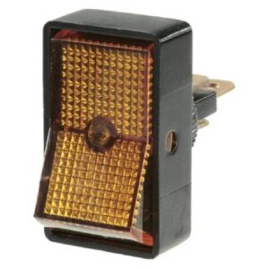 NARVA 62021BL ILLUMINATED OFF/ON ROCKER SWITCH (AMBER)