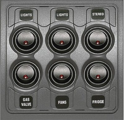 Contour 1000 Switch Panel, 6-Way