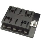 Narva 10-Way Standard ATS Blade Fuse or PLUG-IN Type Circuit Breaker Block