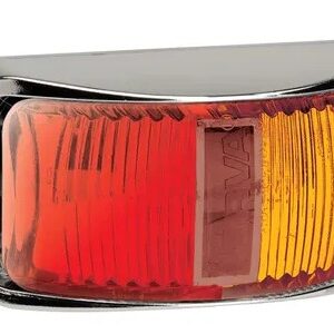 Side Marker Lamp - 9-33 Volt Model 16 - LED - Red/Amber