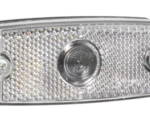 Front End Outline Marker Lamp (Clear) with In-built Retro Reflector