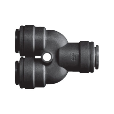 John Guest (JG) 12mm Plastic Equal Two-Way Divider