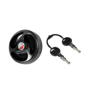 Cap & Key Lockable water filler black