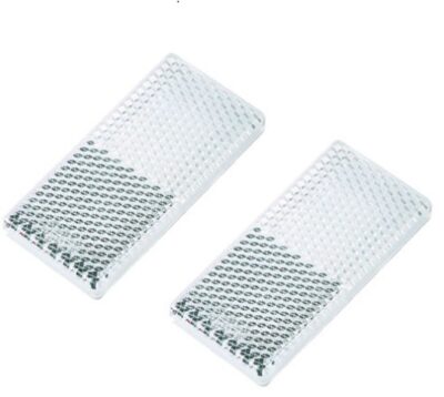 Roadvision Self Adhesive Reflector Clear 65x30mm