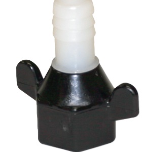 Shurflo Straight Wingnut With 3/4" Barb.