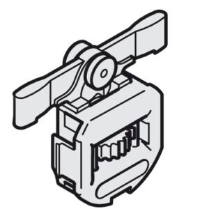 Running gear, HAWA Combino 2 piece