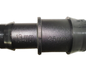 Plastic Barbed Reducing Joiner 25mm x 19mm