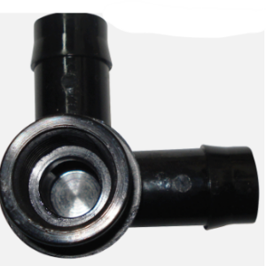 Threaded Corner Elbow 19mm Barbed x 1/2" BSP Female