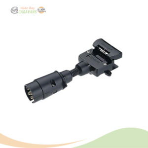 Large Round 5 Pin Car to 7 Pin Flat Trailer