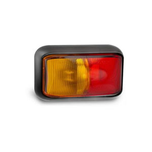 LED Autolamps Side Marker Light Red/Amber LED 12 or 24V Surface Mount