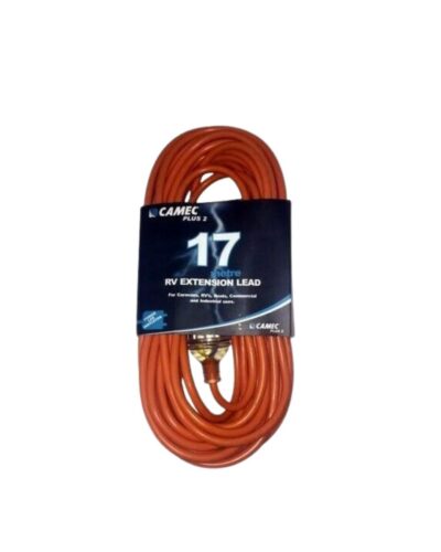 Camec 17M, 15 Amp, 240V, Plus 2 Extension Lead to suit RV use