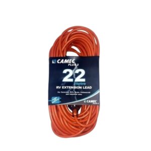 Camec 22M, 15 Amp, 240V, Plus 2 Extension Lead to suit RV use