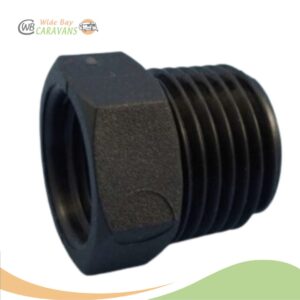 PLASTIC REDUCING BUSH 1/2BSPM X 3/8BSPF T/S 033422 & 0334 WATER TANKS