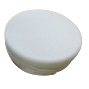 Cap - End Bumper Bar Round White 50mm