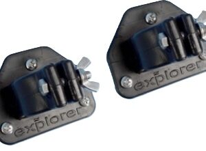 Explorer Side Mounting Brackets - Suit 32mm Mast (Pair)